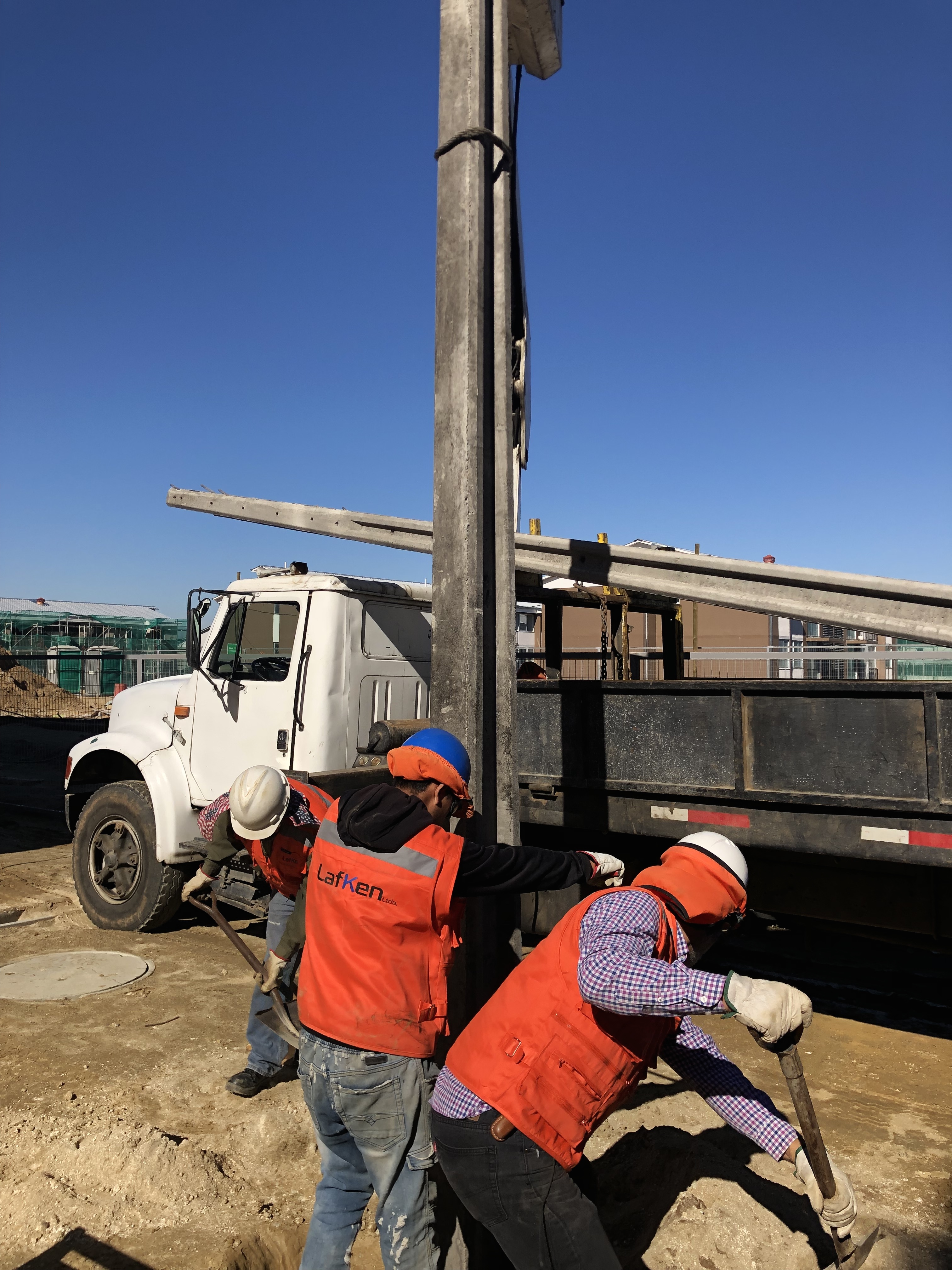 Electrificación Aérea Condominio San Cristobal