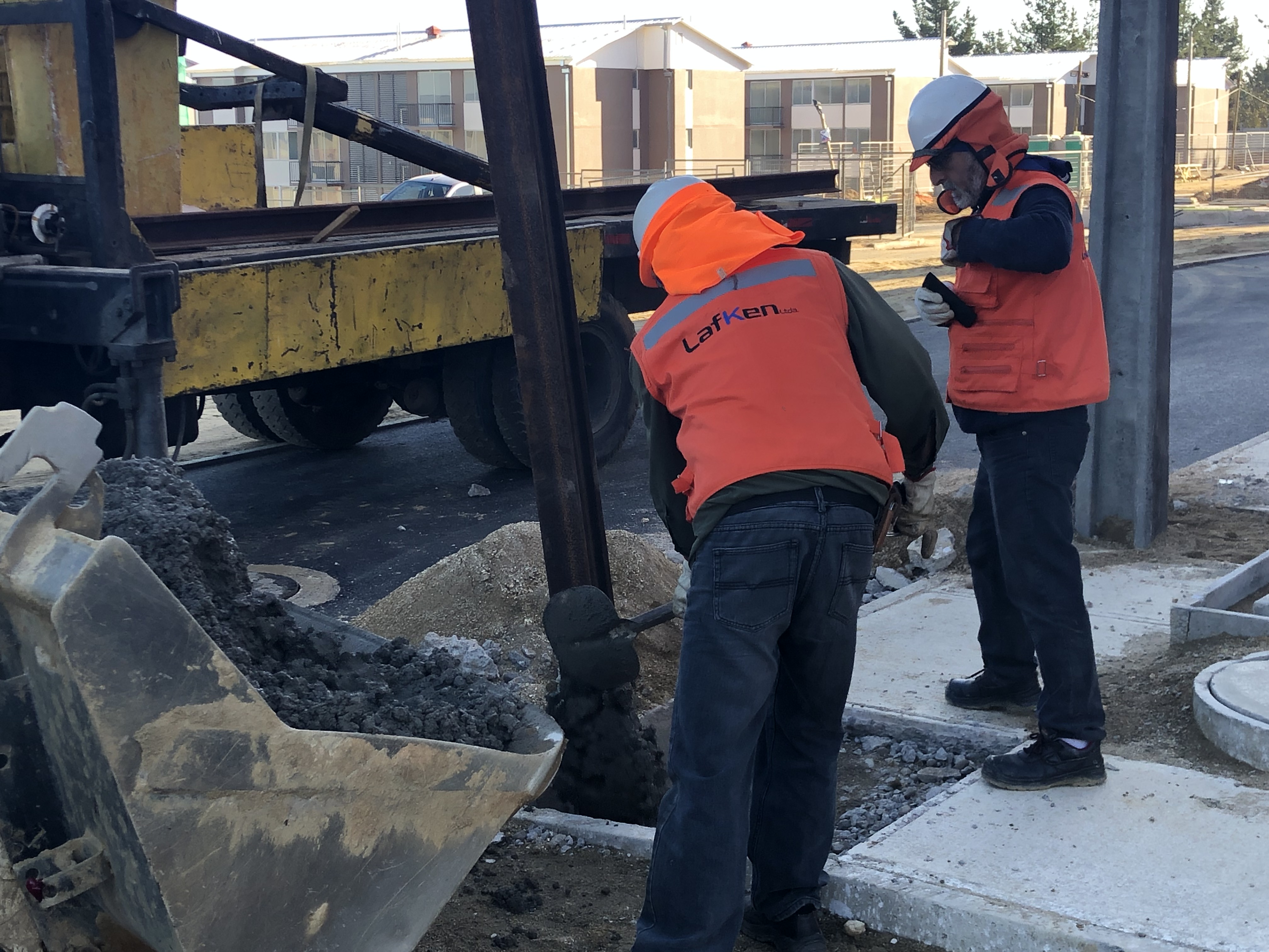 Electrificación Aérea Condominio San Cristobal