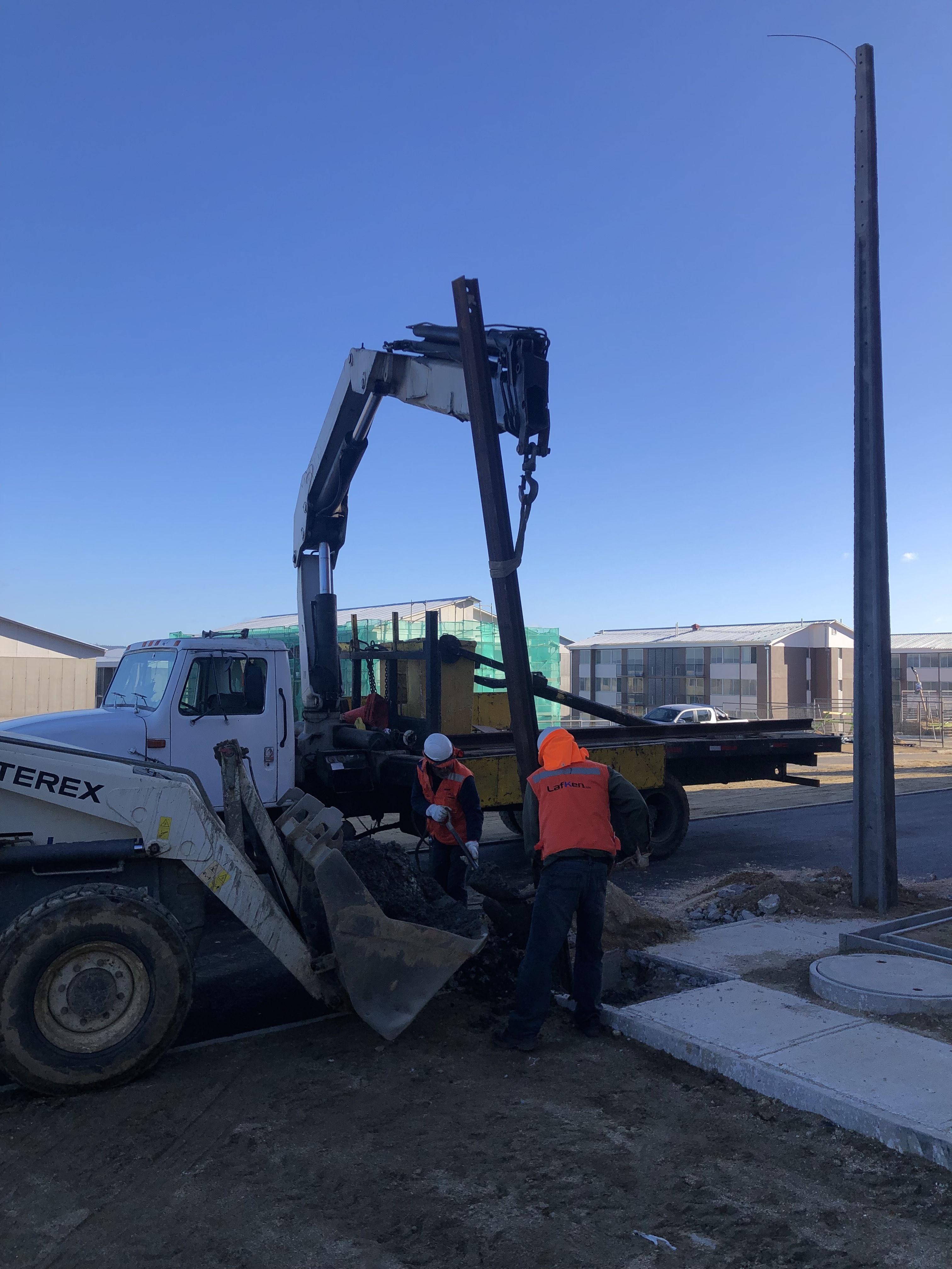 Electrificación Aérea Condominio San Cristobal