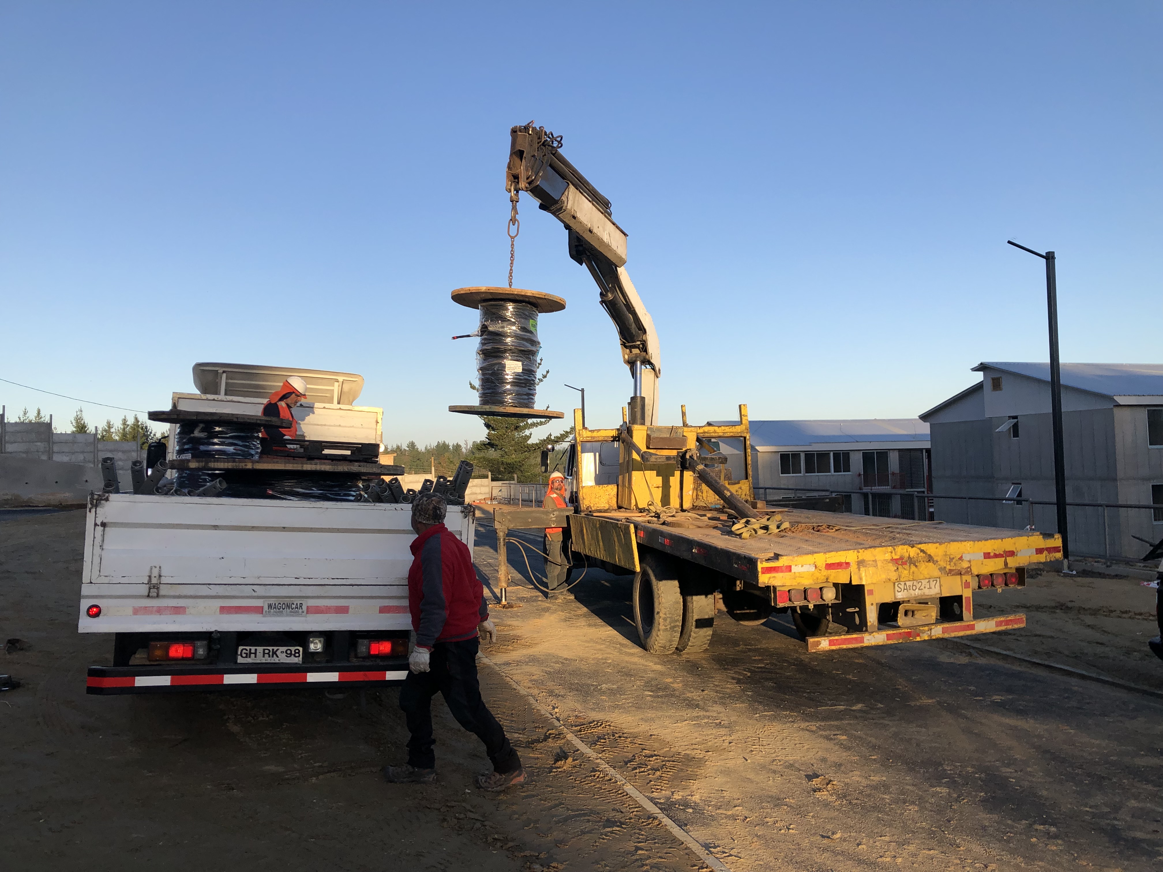 Electrificación Aérea Condominio San Cristobal