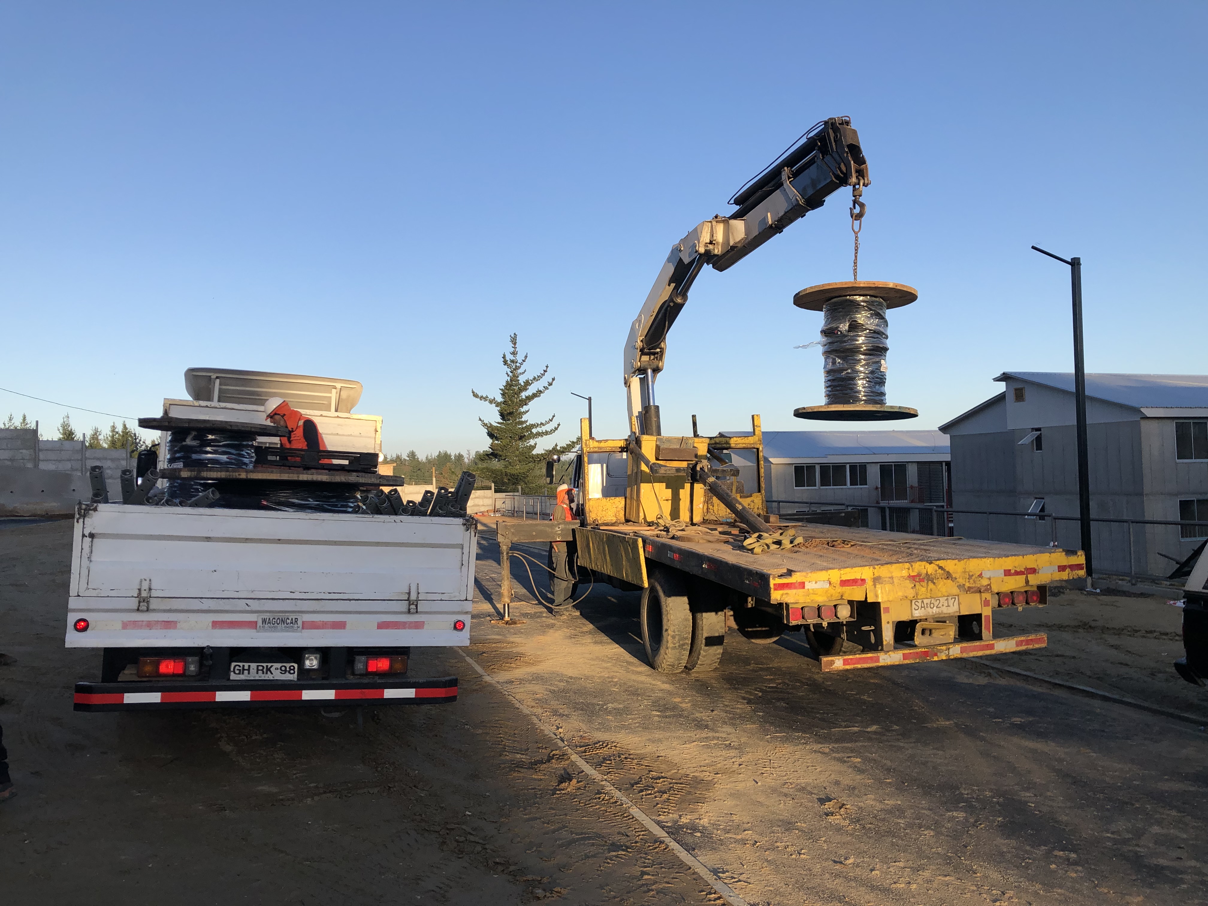 Electrificación Aérea Condominio San Cristobal