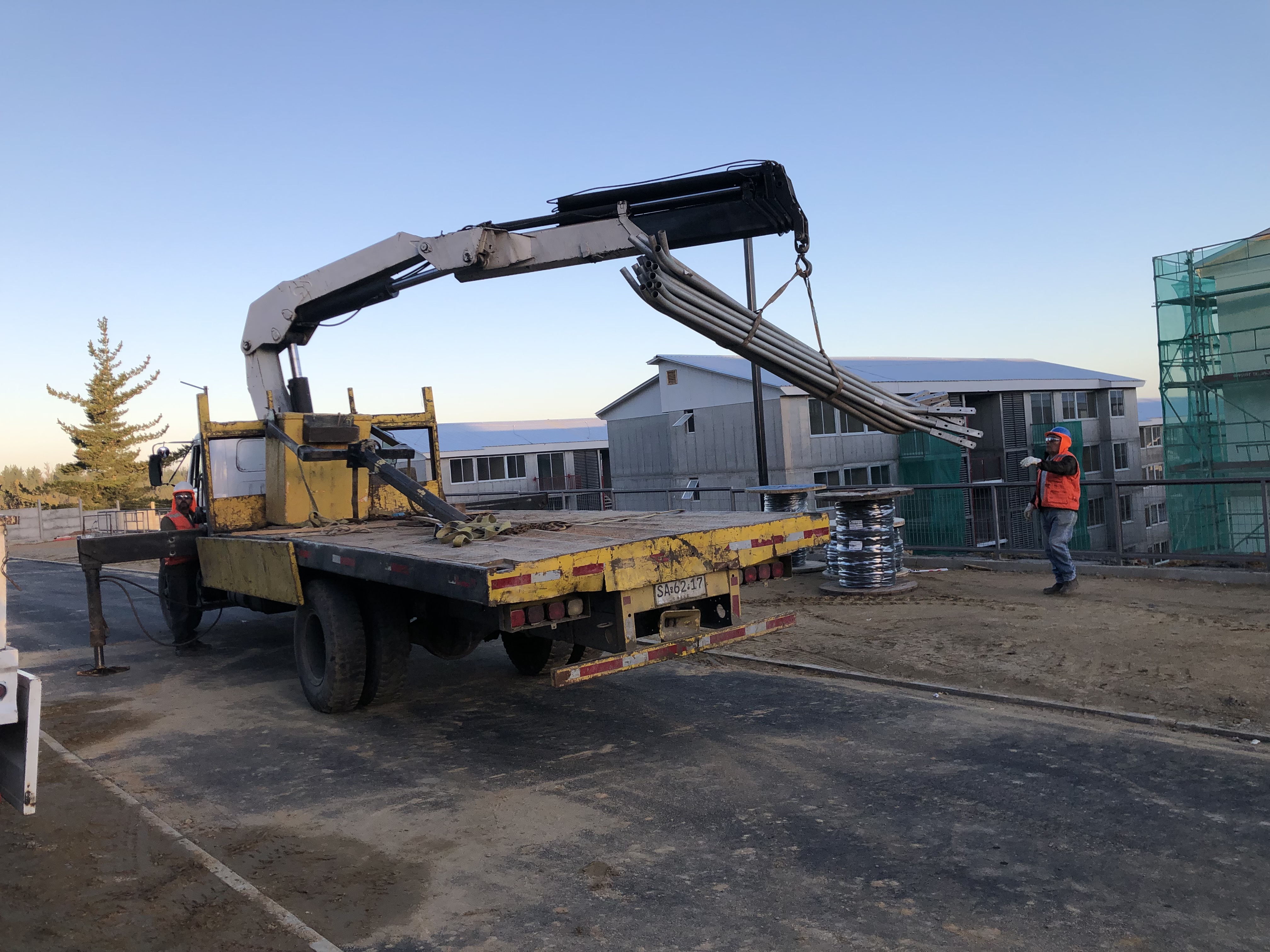 Electrificación Aérea Condominio San Cristobal