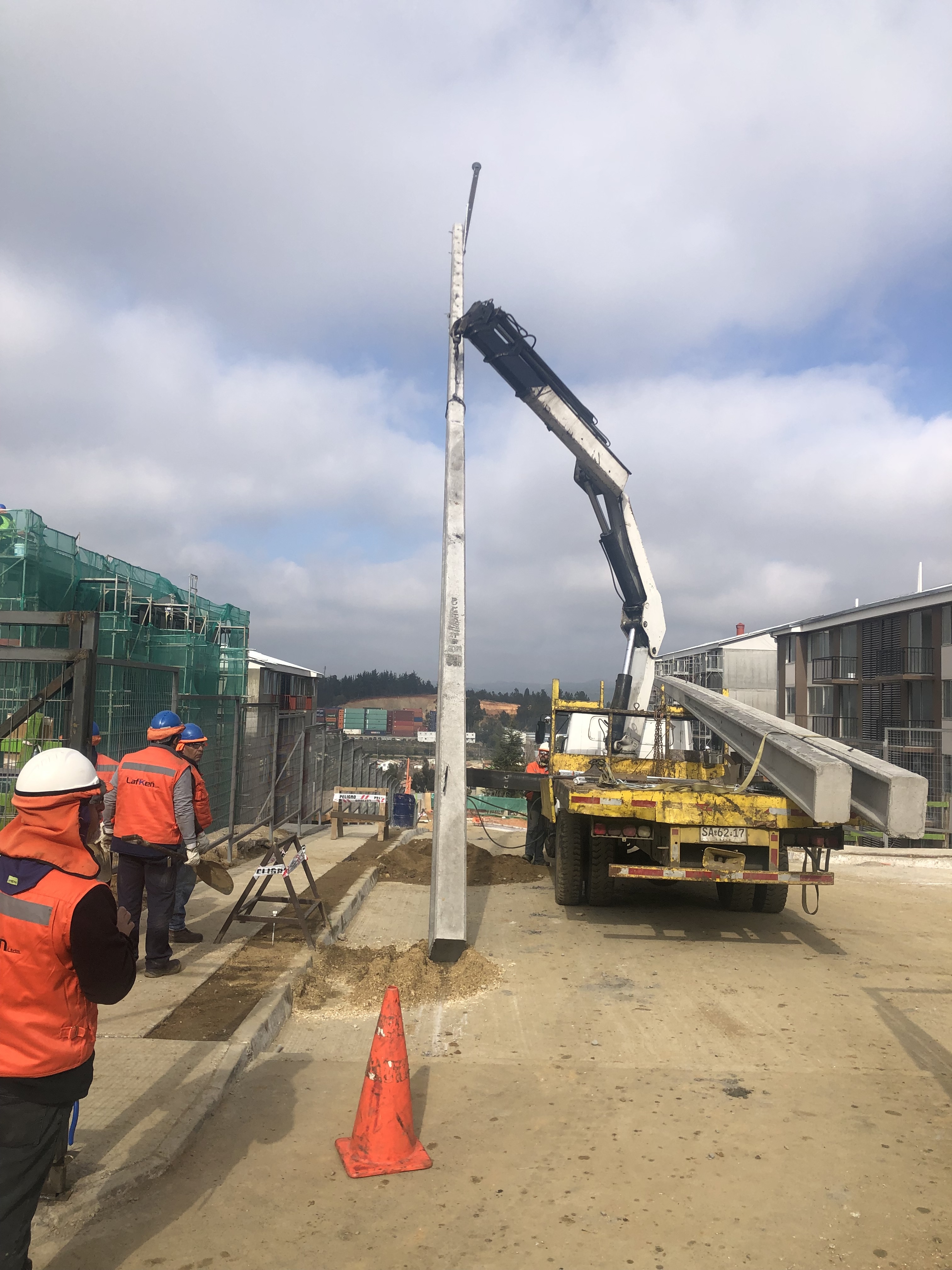 Electrificación Aérea Condominio San Cristobal