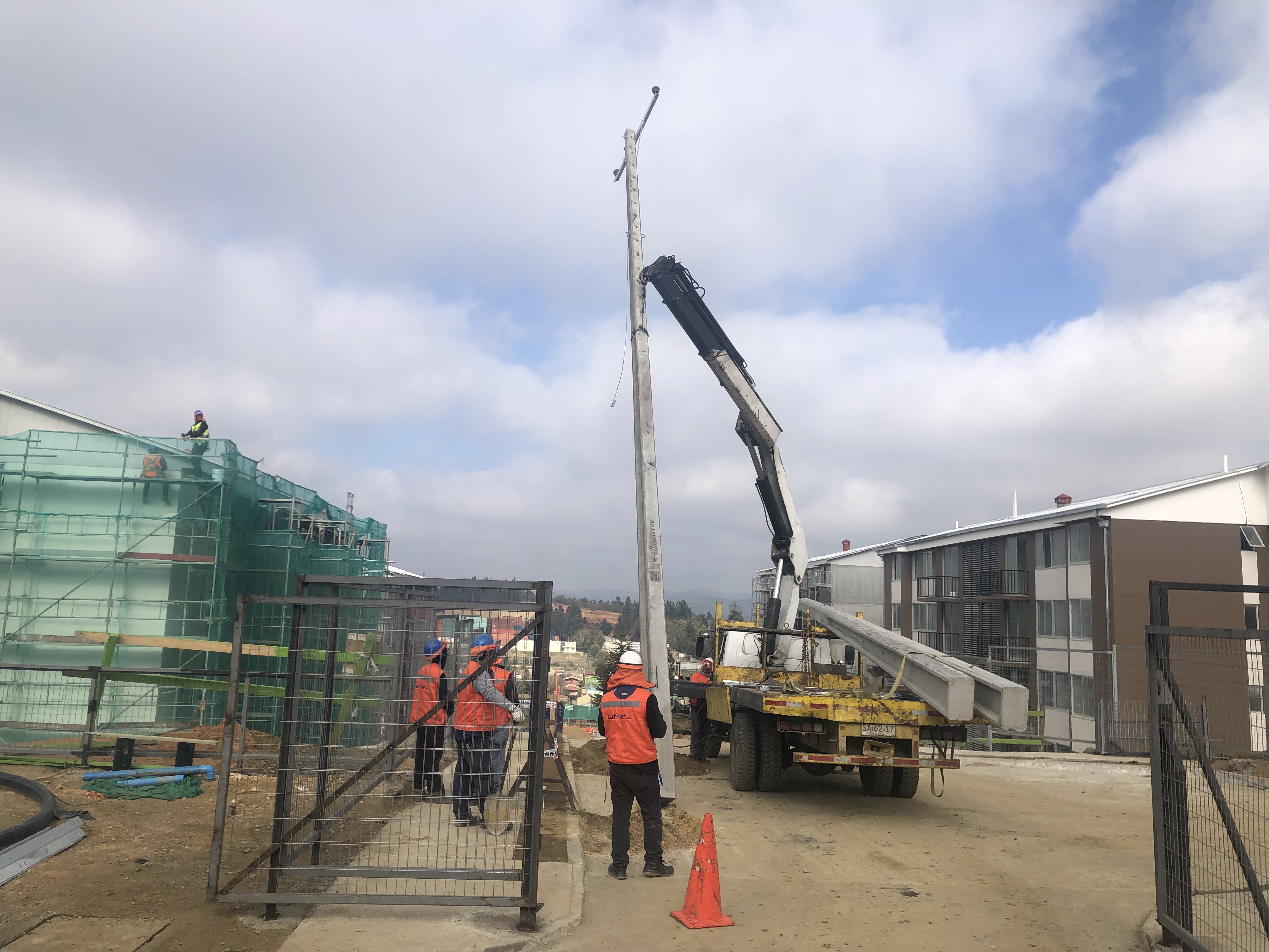 Electrificación Aérea Condominio San Cristobal