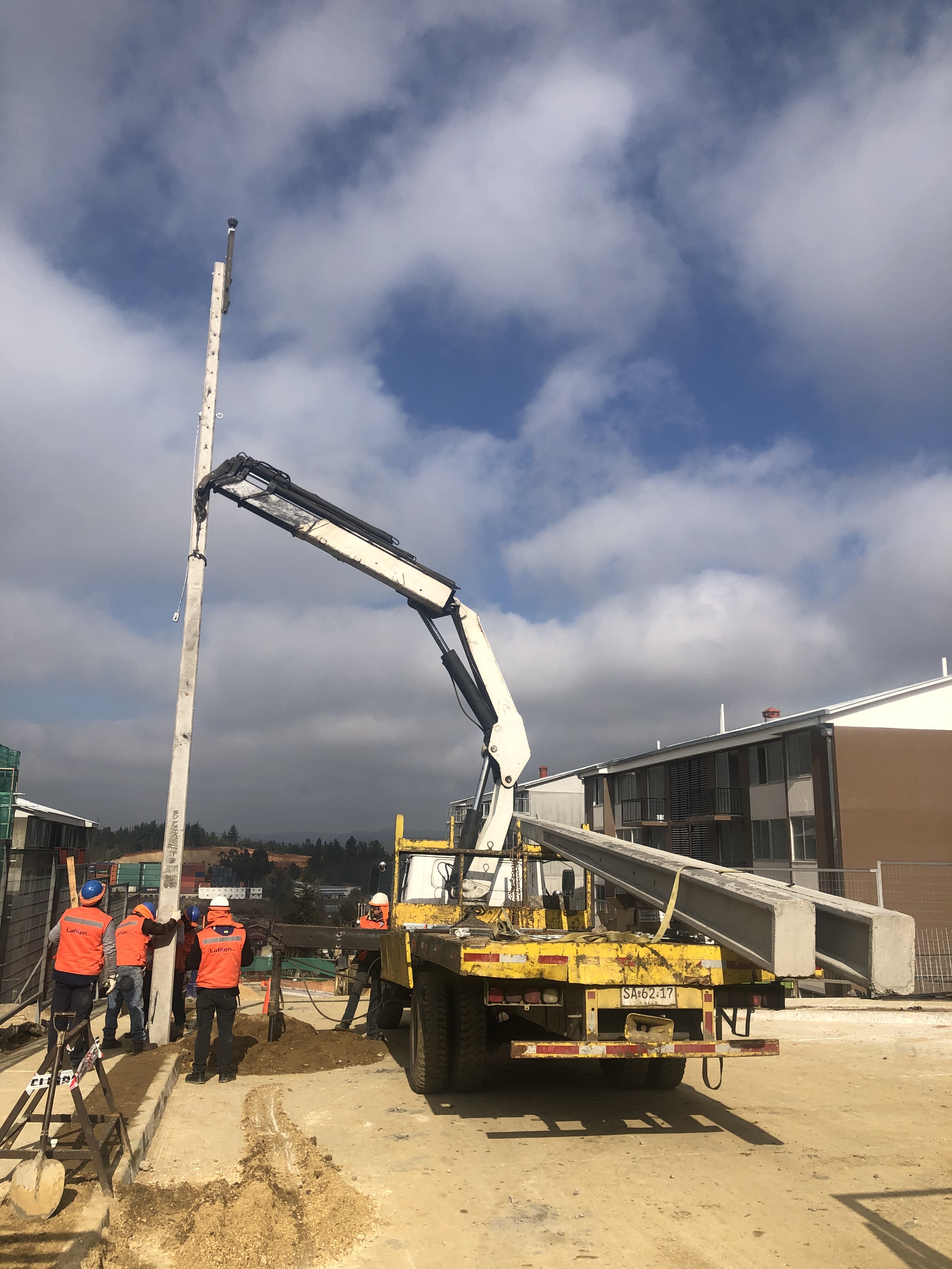 Electrificación Aérea Condominio San Cristobal