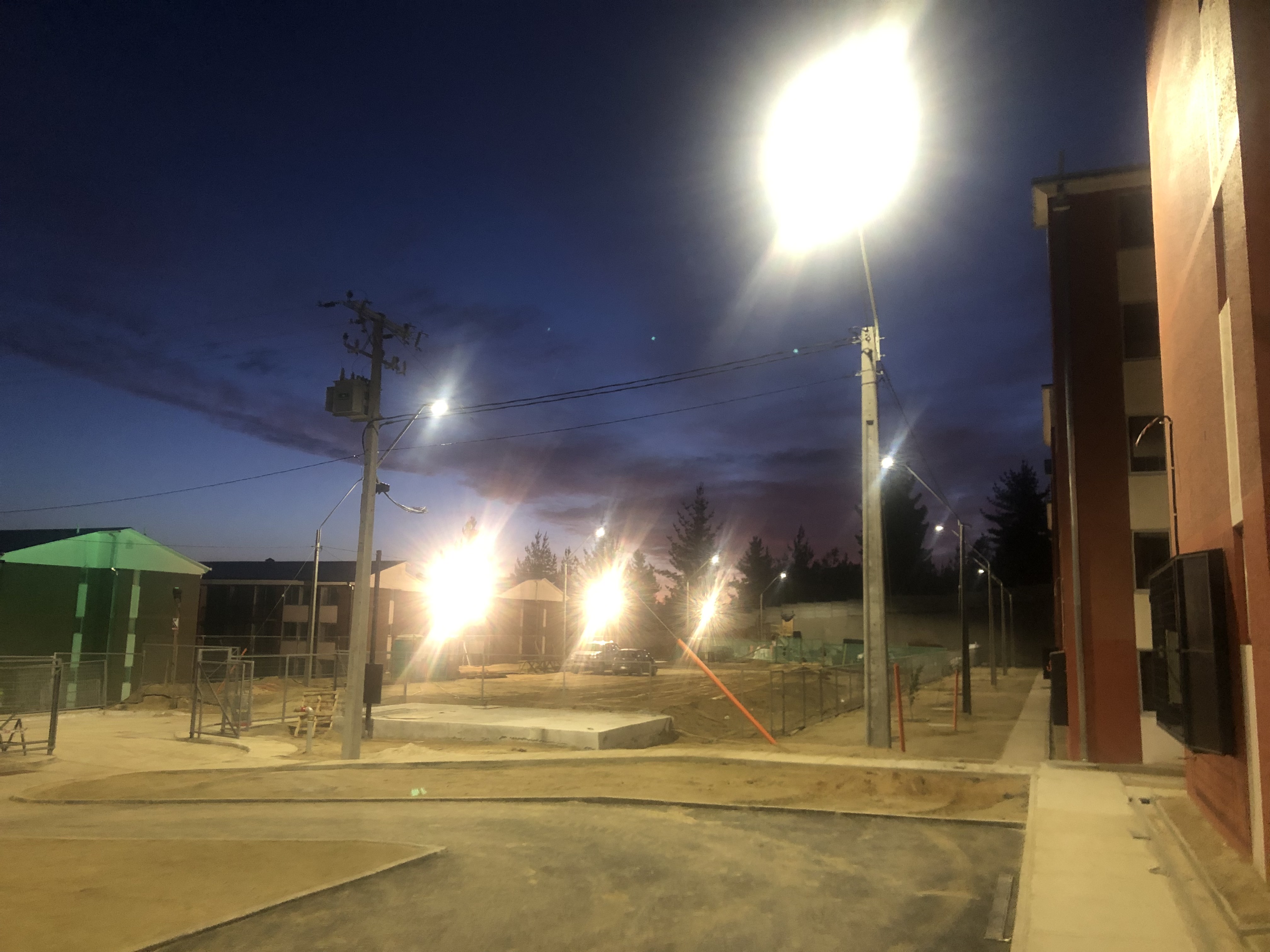 Electrificación Aérea Condominio San Cristobal