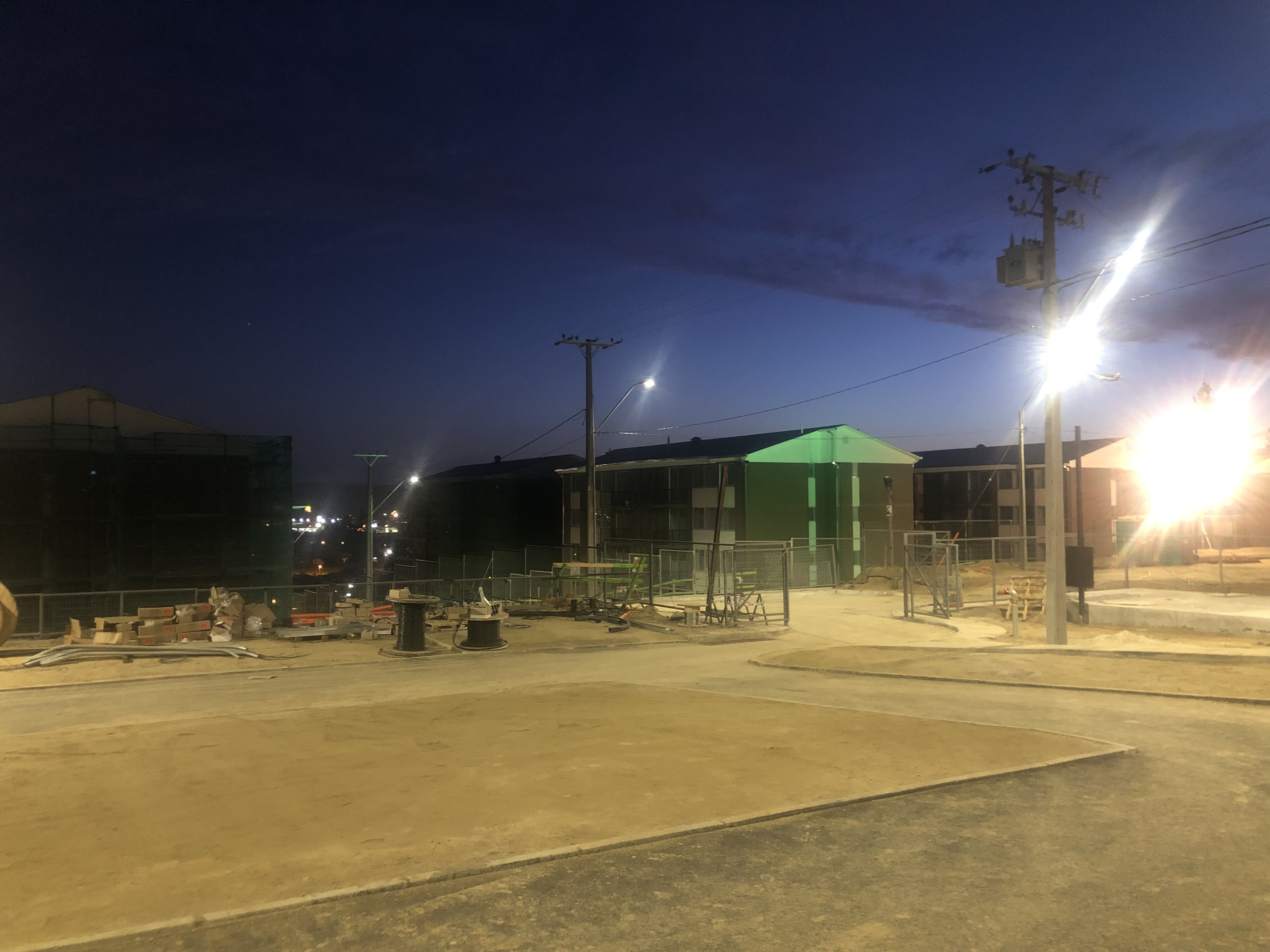 Electrificación Aérea Condominio San Cristobal