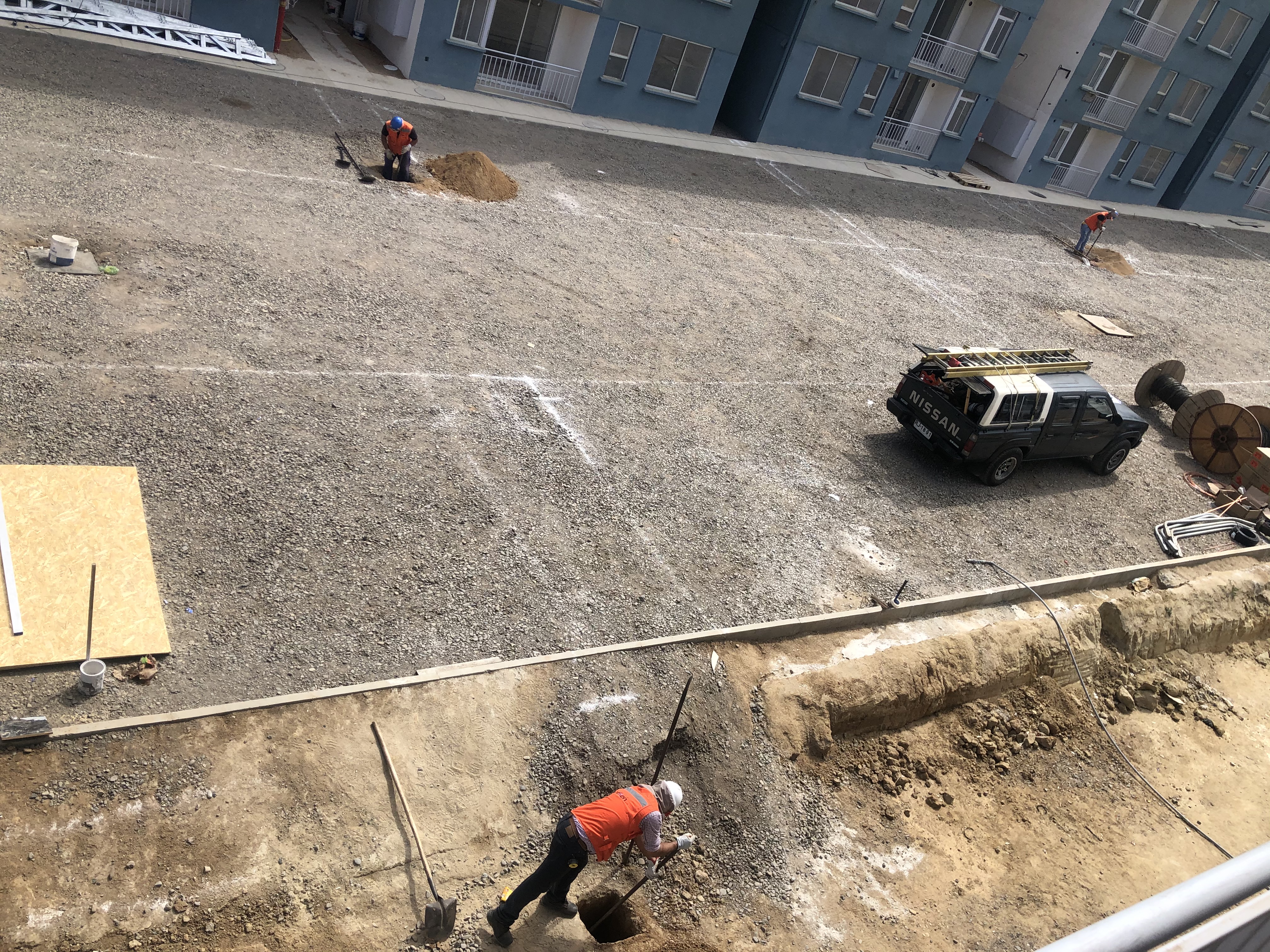 Electrificación Aérea Condominio San Cristobal