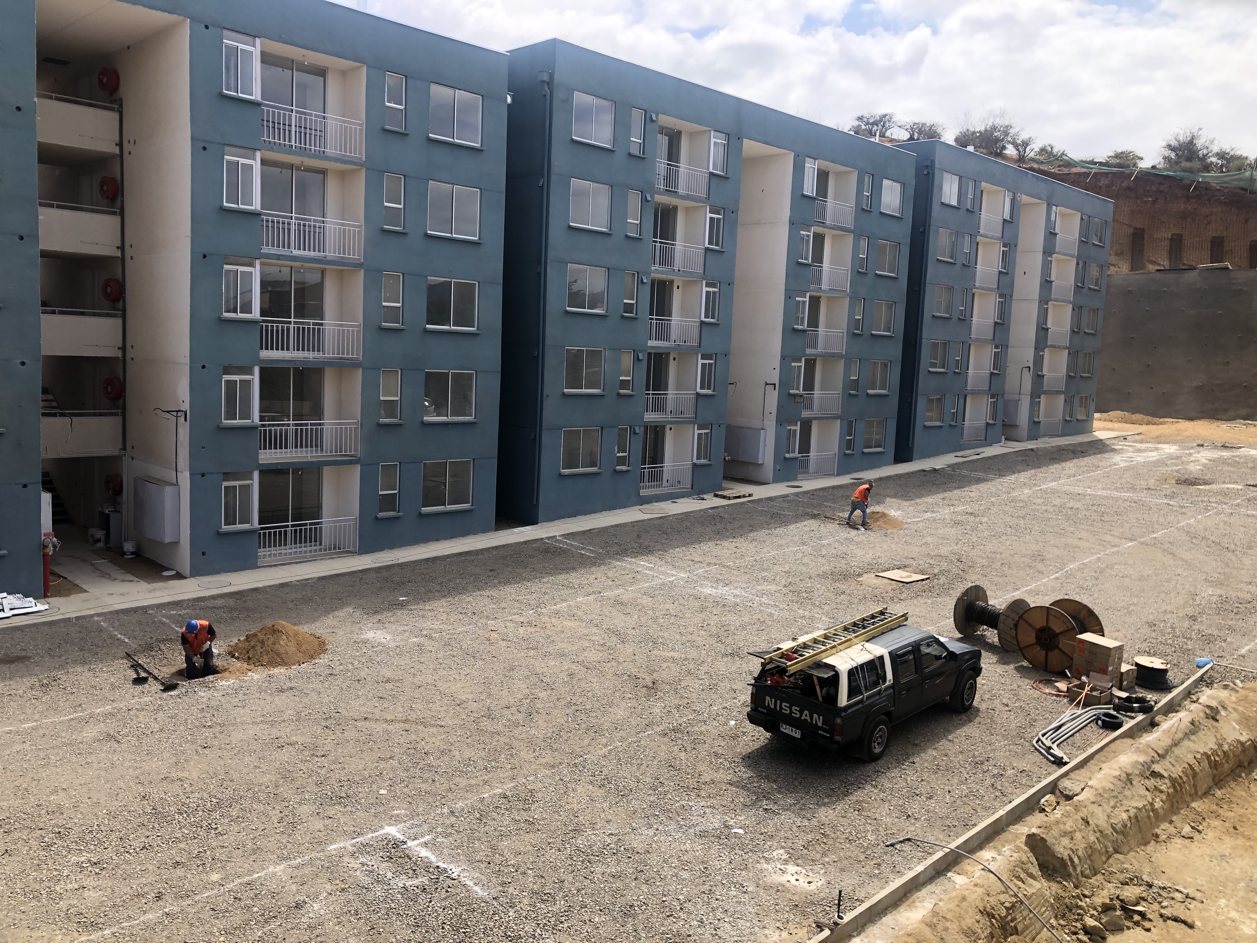 Electrificación Aérea Condominio San Cristobal