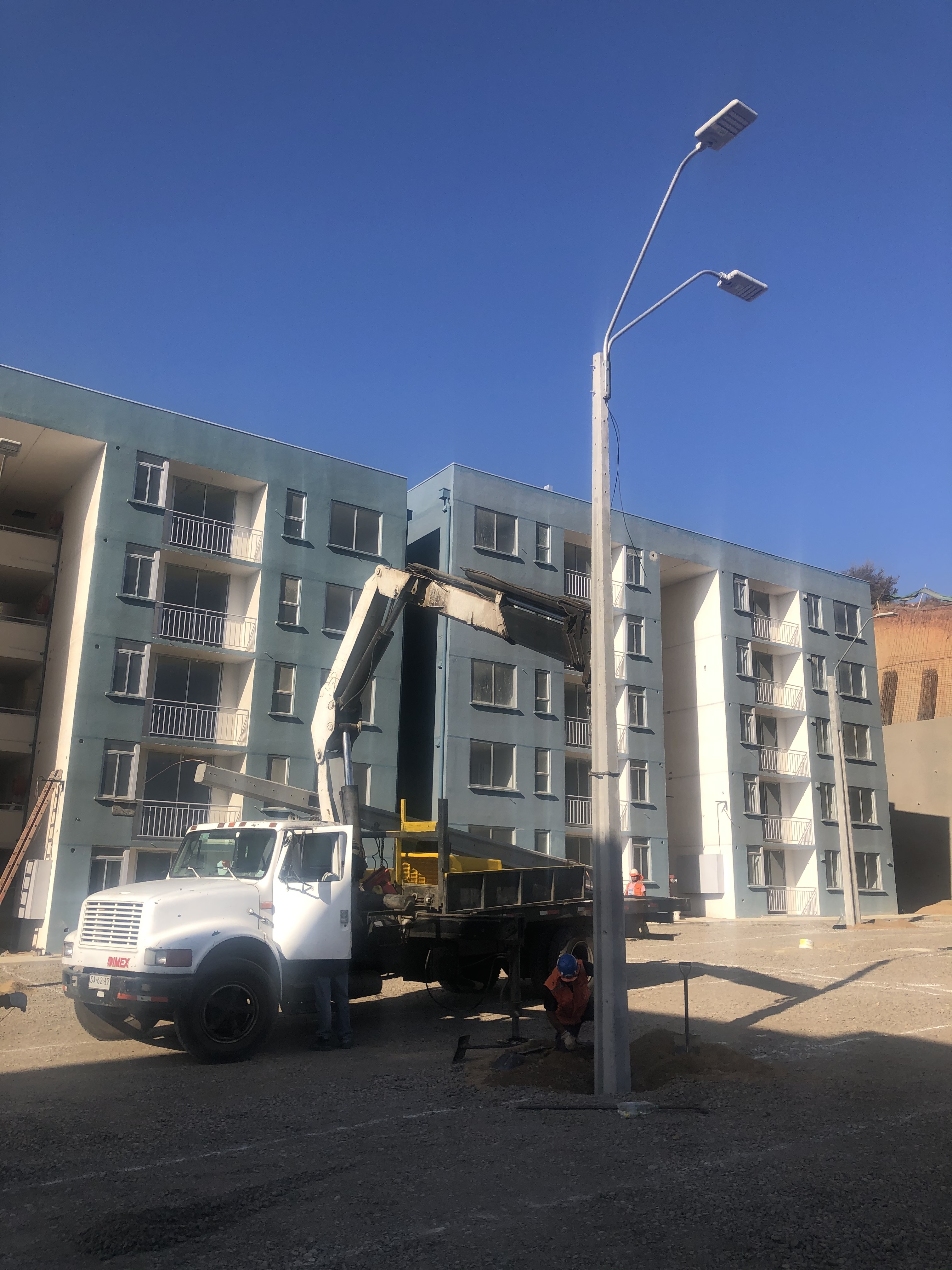 Electrificación Aérea Condominio San Cristobal